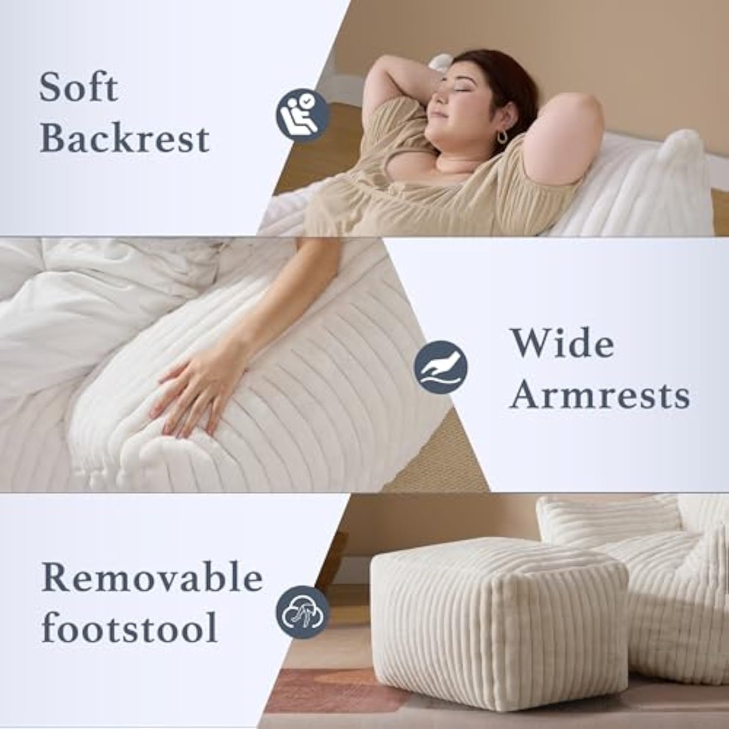 Ultimate Comfort Bean Bag Chair ā Your Personal Relaxation Pod!