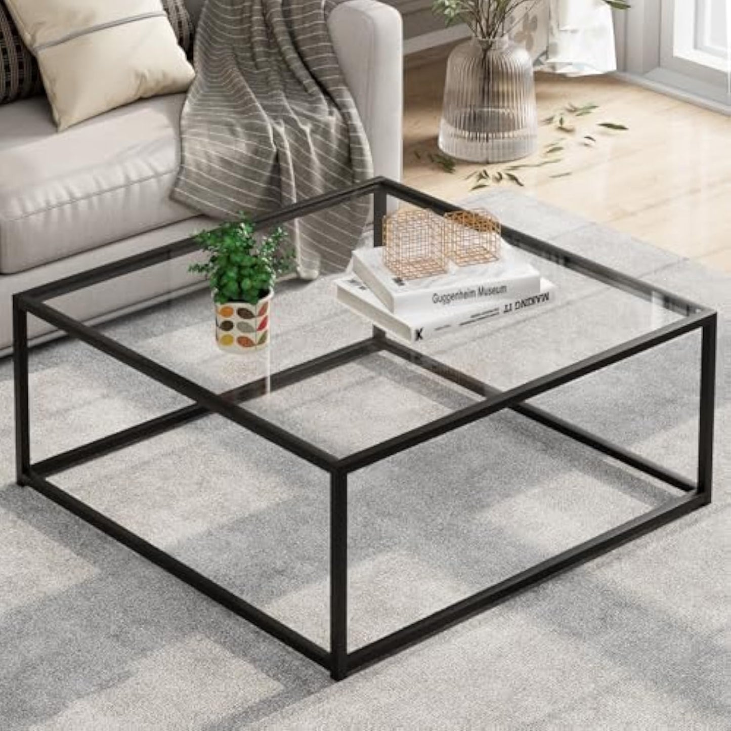 Minimalist Glass Coffee Table — Style Meets Function!