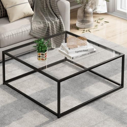 Minimalist Glass Coffee Table — Style Meets Function!