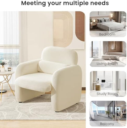 Plush Chenille Accent Chair — Where Comfort Meets Style!