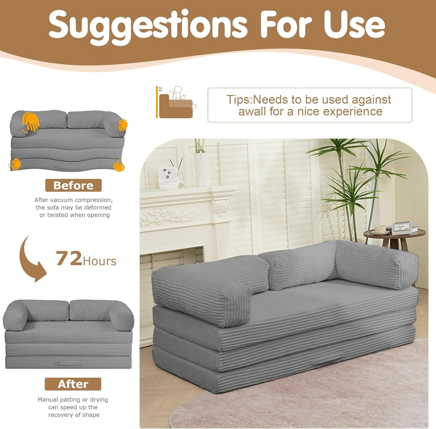 The 5-in-1 Magic Sofa Bed — Your Living Room’s Ultimate Shape-Shifter!