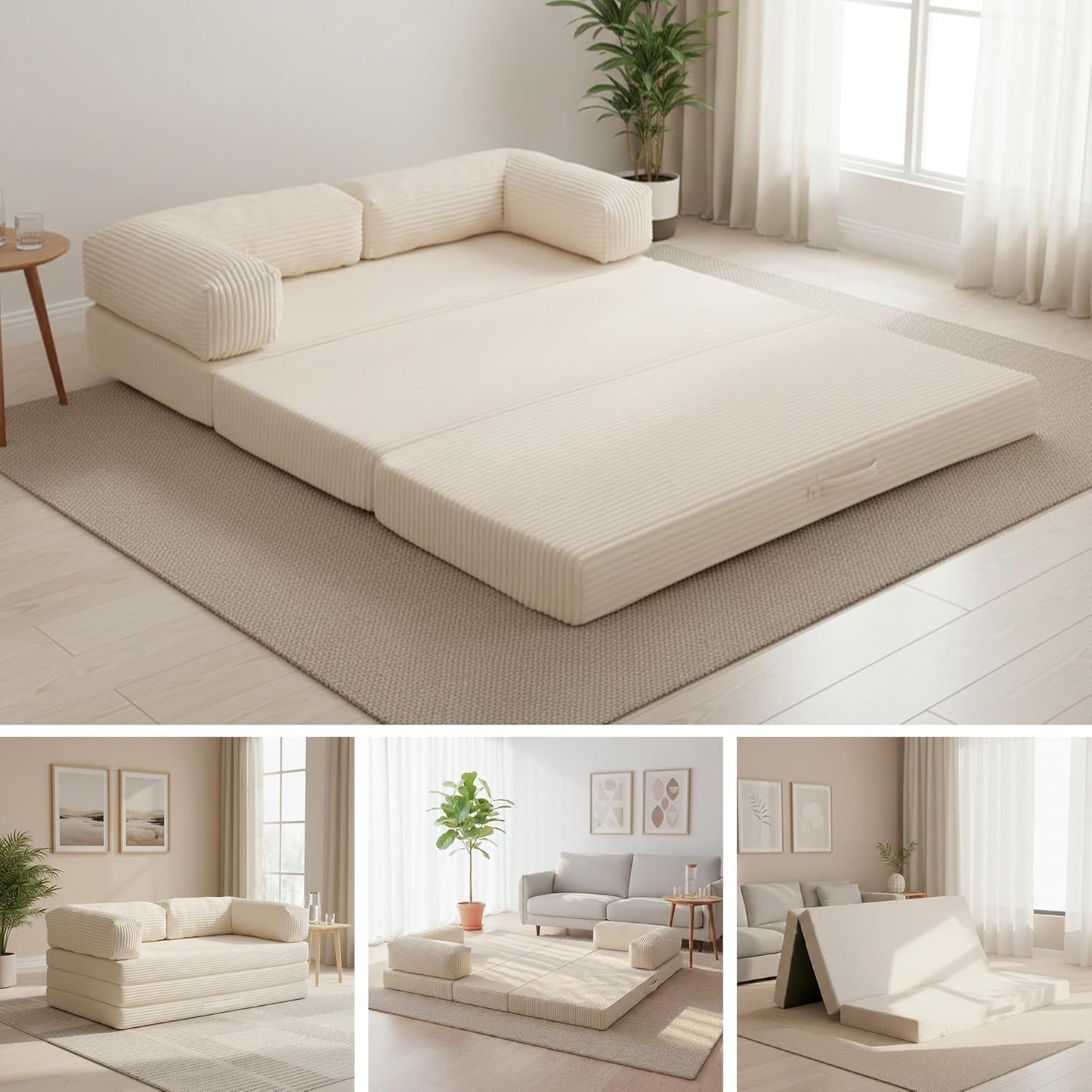 The 5-in-1 Magic Sofa Bed — Your Living Room’s Ultimate Shape-Shifter!