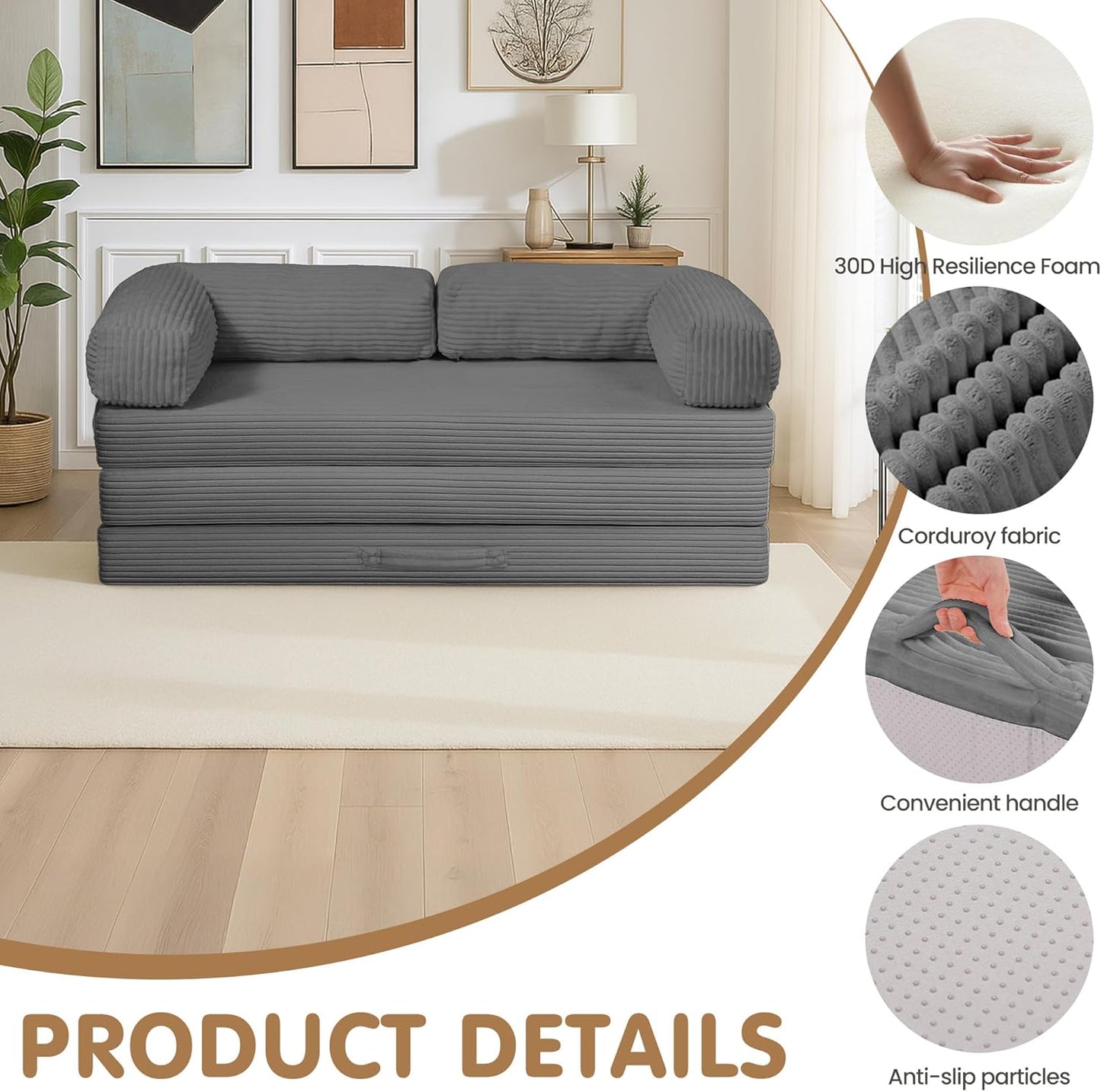 The 5-in-1 Magic Sofa Bed — Your Living Room’s Ultimate Shape-Shifter!