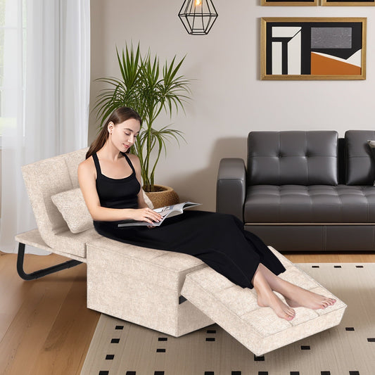 4-in-1 Convertible Sleeper Chair